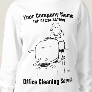 Sweatshirt Services de nettoyage de bureaux. Nettoyeur de bur