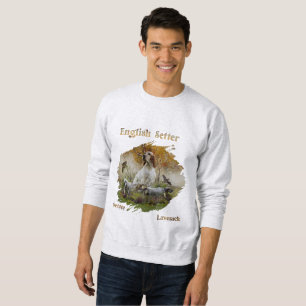 Sweatshirt Set anglais avec faisans, art