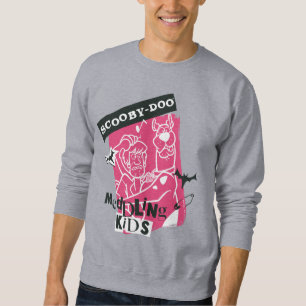 Sweatshirt Shaggy and Scooby Doo Meddling Kids Punk Outline