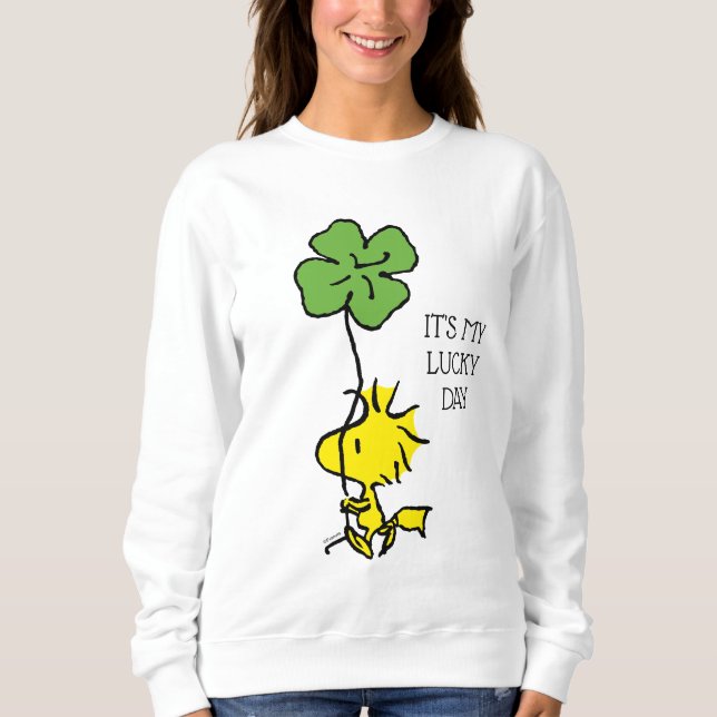 Sweatshirt Shamrock de transport de bois (Devant)