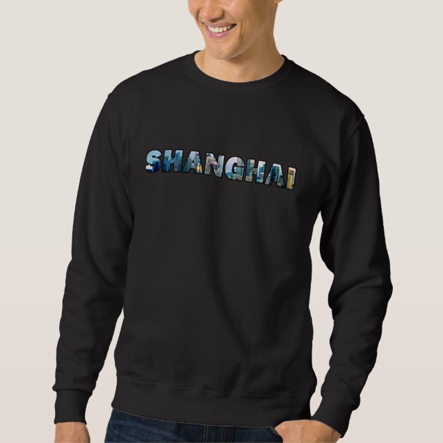 Sweatshirt Shanghai Chine (Devant)
