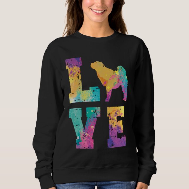 Sweatshirt Shar Pei Love (Devant)
