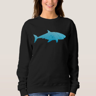 Sweatshirt Shark Silhouette   Sharks    3