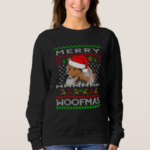 Sweatshirt Sheltie Berger Shetland Sheepdog Christmas Chien