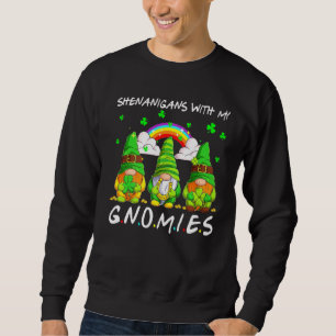 Sweatshirt Shenanigans avec mes filles Gnome de la Saint Patr