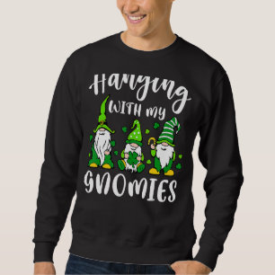 Sweatshirt Shenanigans avec mes filles Gnome de la Saint Patr