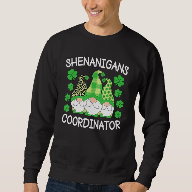Sweatshirt Shenanigans Coordinator Teachers St Patricks Day G (Devant)