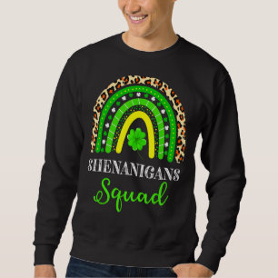 Sweatshirt Shenanigans Squad St Patrick S Day Hommes Femmes E