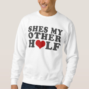 Sweatshirt Shes mon autre moitié