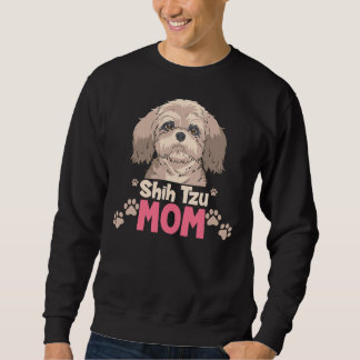 Sweatshirt Shih Tzu Shih Tzu Maman