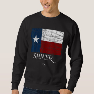 Sweatshirt Shiner TX - Texas Flag - City State Don
