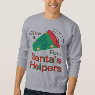 Sweatshirt Shout Out pour Père Noël Helpers