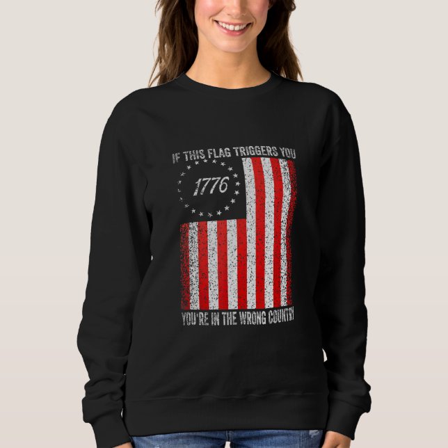 Sweatshirt Si Cet Indicateur Vous Déclare Dans Le Nombre Inco (Devant)