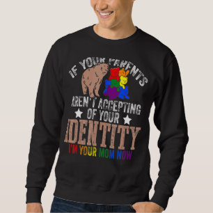 Sweatshirt Si vos parents n'acceptent pas que je sois votre m