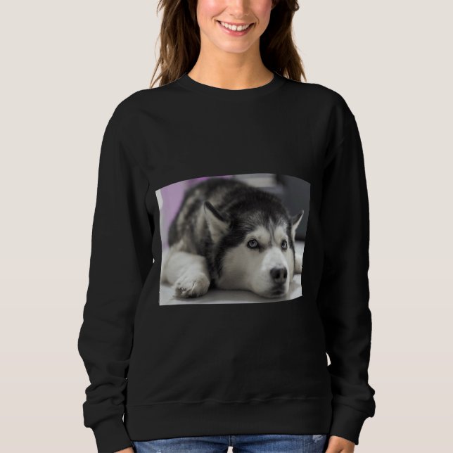 Sweatshirt Sibérie Husky 32 (Devant)