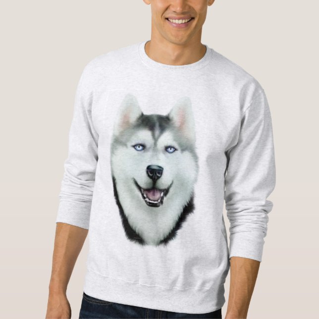 Sweatshirt Sibérien Husky (Devant)