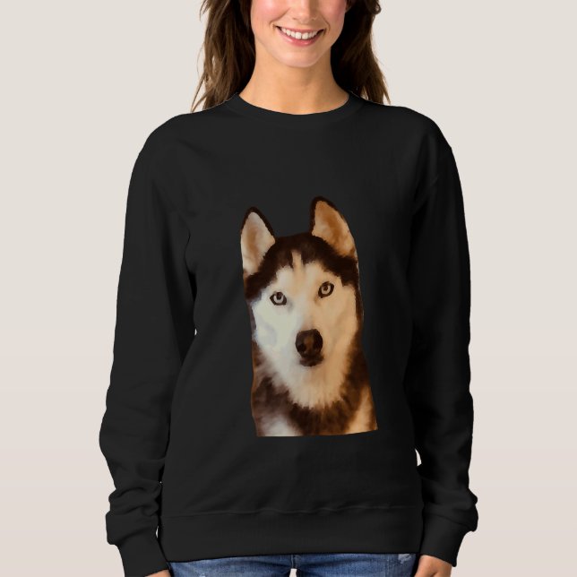 Sweatshirt Sibérien Husky (Devant)