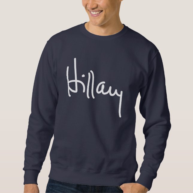 Sweatshirt Signature de Hillary (Devant)