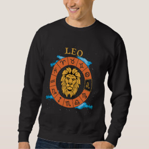 Sweatshirt Signe du Lion Horoscope Signe du zodiaque Lion