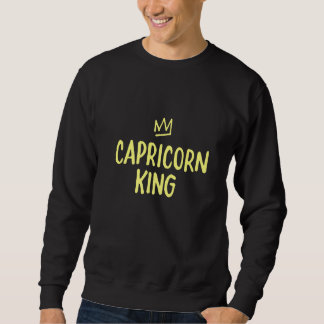 Sweatshirt Signe du zodiaque Astrologie Horoscope Roi Caprico