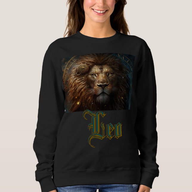 Sweatshirt Signe du zodiaque Lion (Devant)