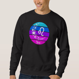 Sweatshirt Signe du zodiaque Lion pour femmes qui aiment l'ho