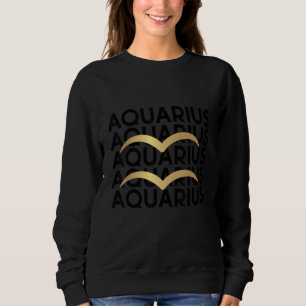 Sweatshirt Signe du zodiaque Verseau Symbole horoscope astrol