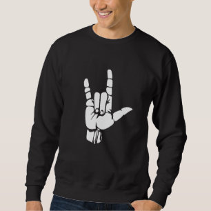 Sweatshirt Signe main Asl Langue des signes américaine