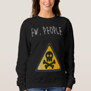 Sweatshirt SIGNE Toxique Nouvelles Personnes Déchiré