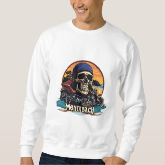 Sweatshirt "Silence éternel : Symbolisme sombre de l'IK