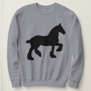 Sweatshirt Silhouette du cheval