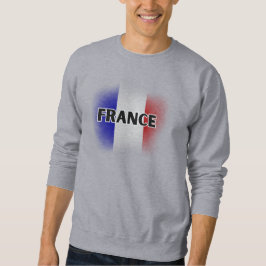 Sweatshirt Simple Amour Moderne France Drapeau Paris Souvenir