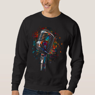 Sweatshirt Sing Pop Singer