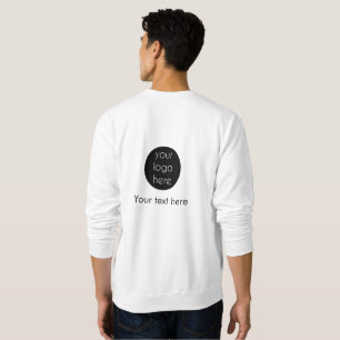 Sweatshirt Site Web du logo de l'entreprise