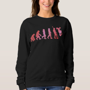 Sweatshirt Skateboarder Evolution Skater Freestyle Skateboar