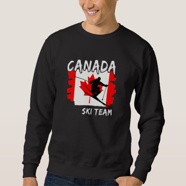 Sweatshirt Ski Canada (Devant)