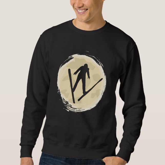 Sweatshirt ski jumping ski flying ski vacation winter sports  (Devant)