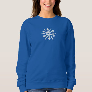 Sweatshirt Ski Snowflake Simple