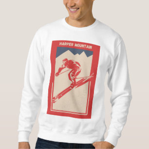 Sweatshirt Ski vintage Canada Resort Harper Mountain