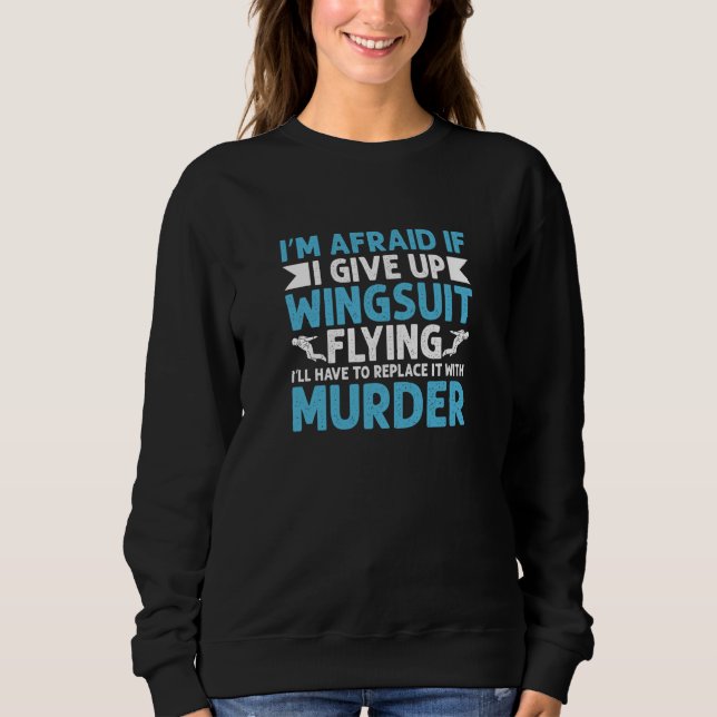 Sweatshirt Skydive Parachute Parachutist Skydiver Skydiving   (Devant)