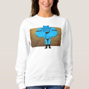 Sweatshirt SlipperyJoe's gay muscle ours dessin animé thong l
