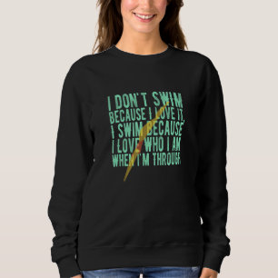 Sweatshirt Slogan de nageuse femmes stupéfiantes Pourquoi je 