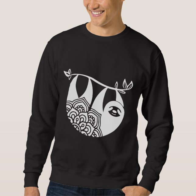 Sweatshirt Sloth Jote Sloth Bella Canvas Sloth (Devant)