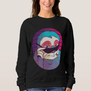 Sweatshirt Sloth rétro