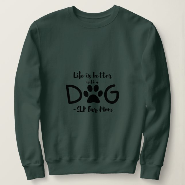 Sweatshirt SLP Fur Mom (Design devant)