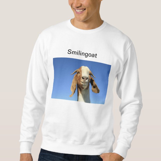 Sweatshirt Smilingoat (Devant)