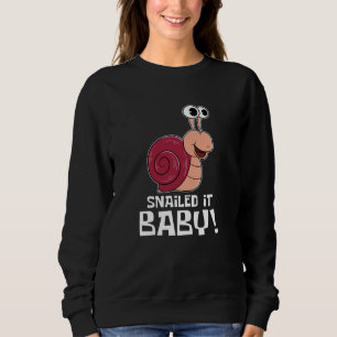 Sweatshirt Snail Baby - Drôle escargot