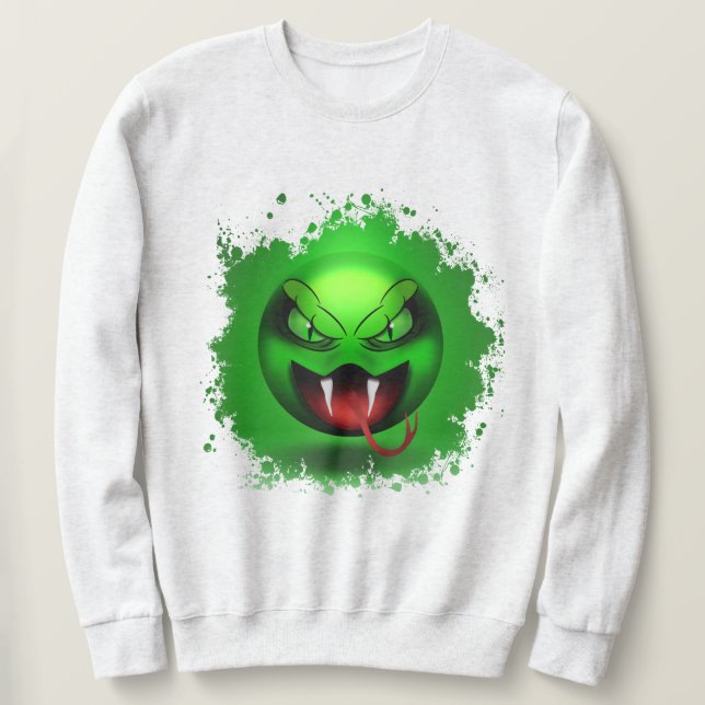 Sweatshirt Snakemoji (Design vorne)