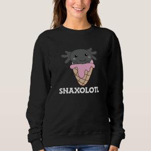 Sweatshirt Snaxolotl Axolotl Amateurs de doux animaux crème g