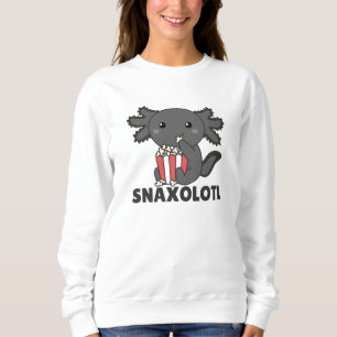 Sweatshirt Snaxolotl Axolotl Amateurs de doux animaux Popcorn